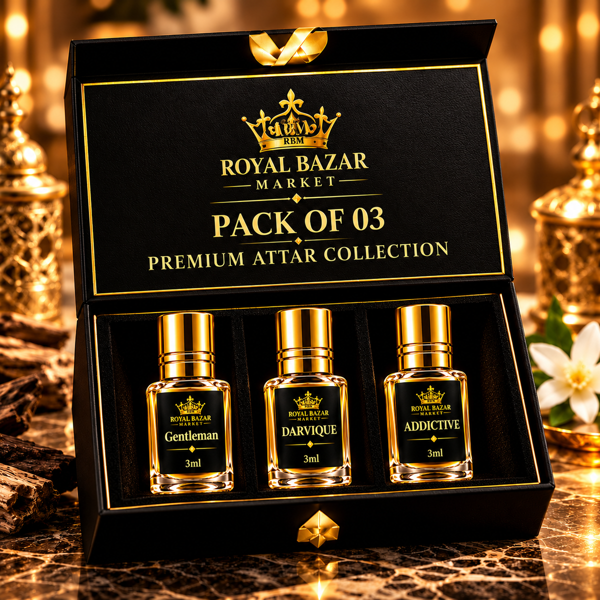 PACK OF 03 ATTARS - DEAL 03