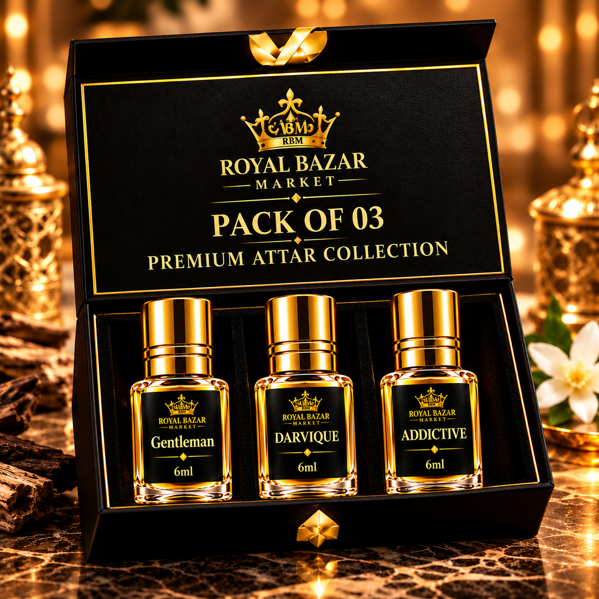 PACK OF 03 ATTARS - DEAL 03